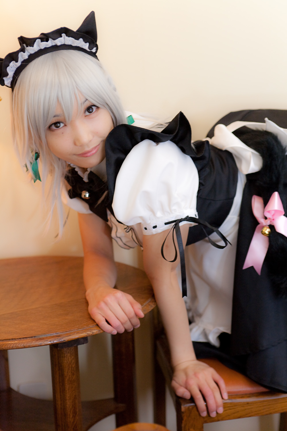 Cosplay maid as a beauty C77 Sakuya izayoi (2)